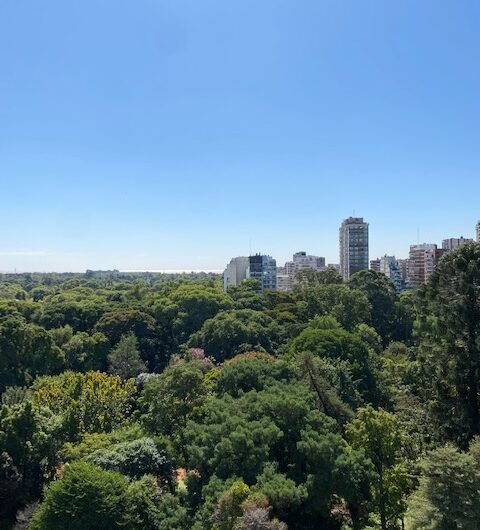 Venta de departamento frente al Botánico. La mejor vista de Buenos Aires.